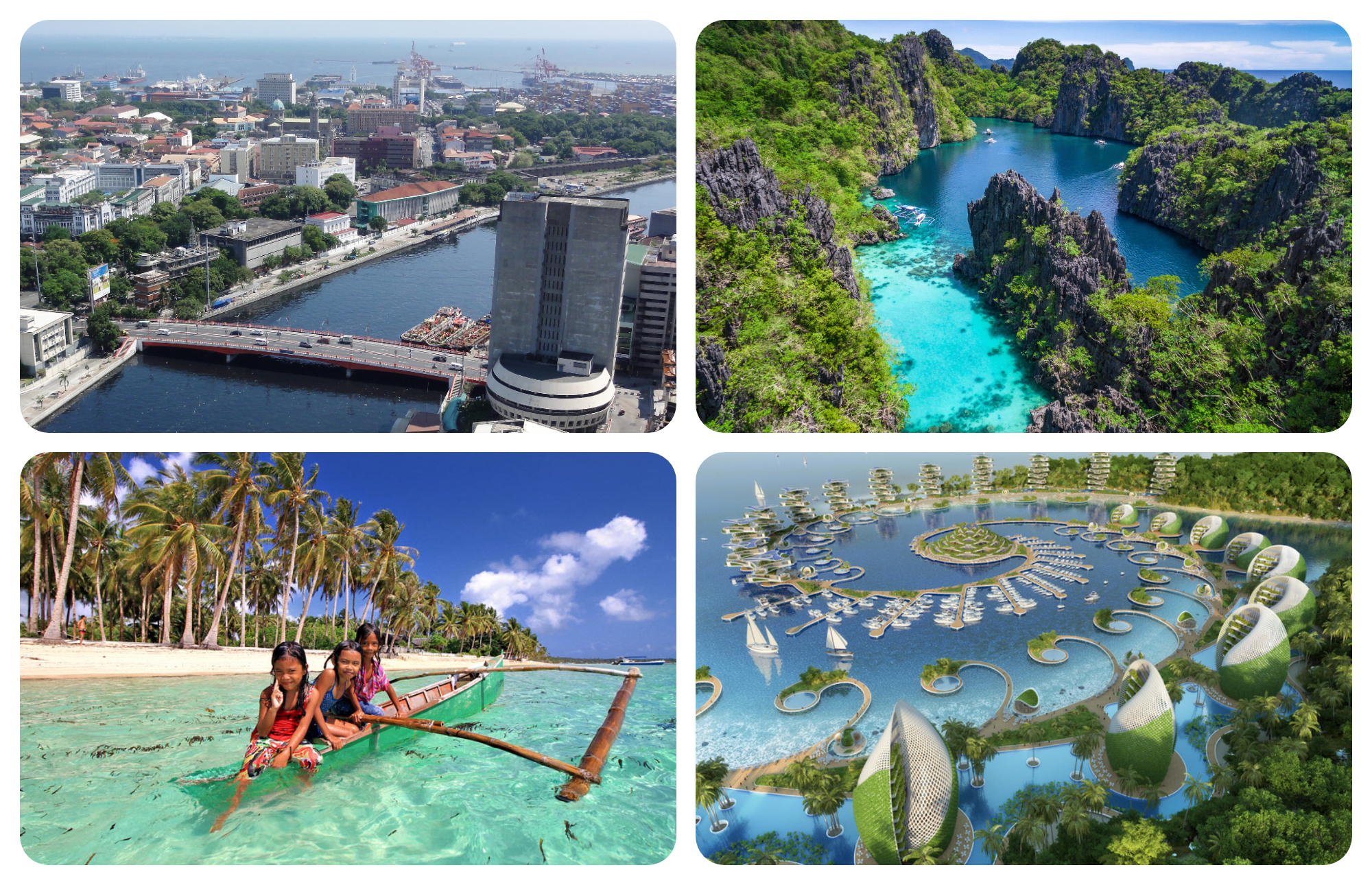 philippine tourism collage