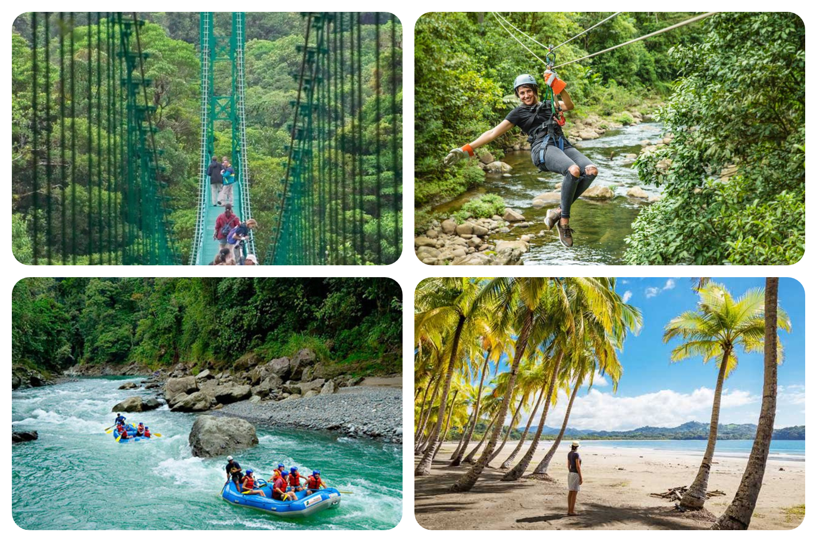 costa rica adventure travel packages