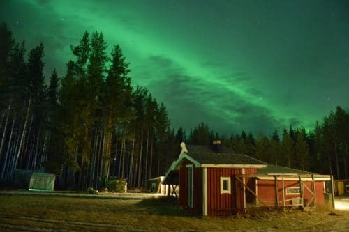 Northern Lights at Pike Paradise Lodges